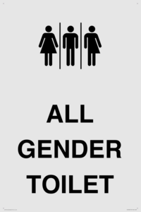 Female, Male and Non-gender specific